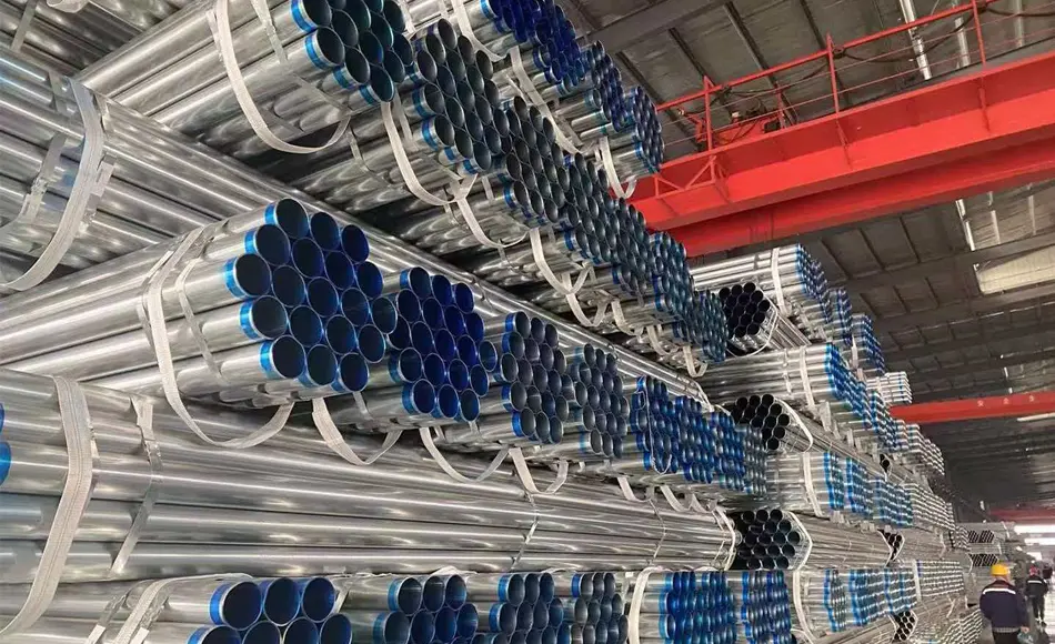 Dielňa Xinlida vyrába galvanizované pásové kruhové rúry